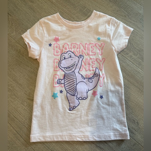 Barney Other - Barney Kids T-Shirt - Light Pink